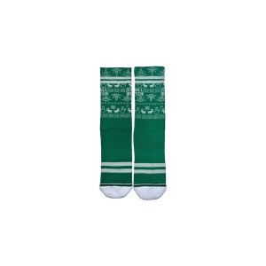 Bee Unusual 420 Collectives Chill Bitch Ψηλές Κάλτσες 1 Ζευγάρι (AS-225009 GREEN WHITE)