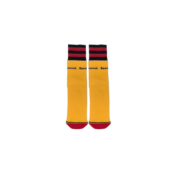 Bee Unusual Cushion Solids Crew Socks Κάλτσες Ψηλές (AS-225224 YELLOW)