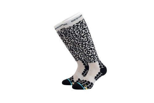 Bee Unusual Animal Print Ski Κάλτσες Ψηλές 1 Ζευγάρι (AS-230729)