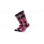 Bee Unusual Botanical Κάλτσες Μπλε Σκούρο, Ροζ