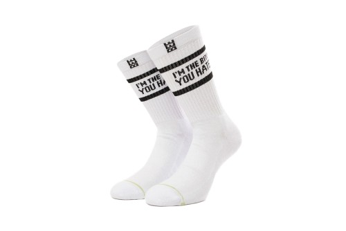 Bee Unusual The Bitch U Hated  Κάλτσες Ψηλές 1 Ζευγάρι (AS-240107 WHITE)