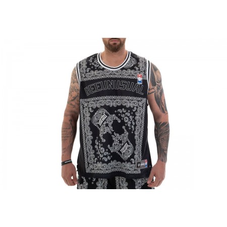 Bee Unusual Skeleton 84 Basketball Jersey Top Μπλούζα Αμάνικη Ανδρική 