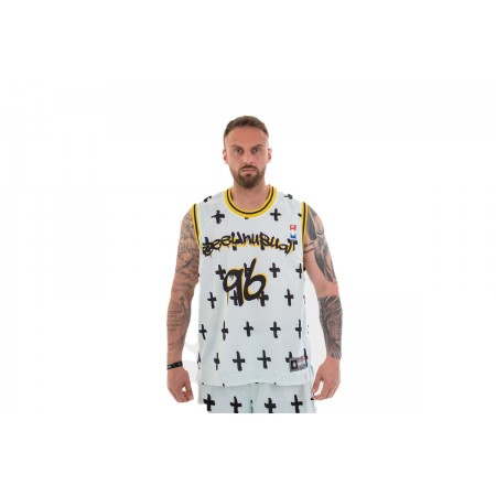 Bee Unusual Trust No Love 96 Basketball Jersey Top Μπλούζα Αμάνικη Ανδρι 