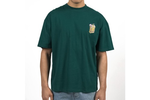 Bee Unusual High Flowers Oversized T-Shirt Ανδρικό (AT-253347)