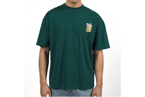 Bee Unusual High Flowers Oversized T-Shirt Ανδρικό (AT-253347)