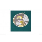 Bee Unusual High Flowers Ανδρικό Κοντομάνικο T-Shirt Πράσινο