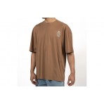 Bee Unusual Vanity Ανδρικό Κοντομάνικο T-Shirt Καφέ