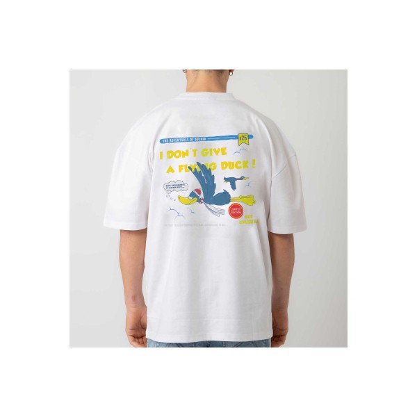 Bee Unusual Flying Duck Oversized T-Shirt Ανδρικό (AT-253352)