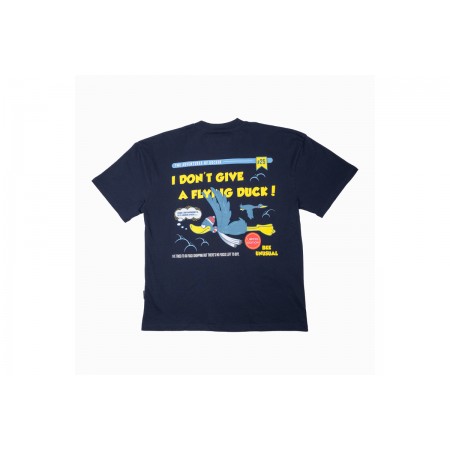 Bee Unusual Flying Duck Oversized T-Shirt Ανδρικό 