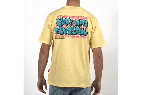 Bee Unusual Bee The Problem Tag Relaxed T-Shirt Ανδρικό (AT-260216)