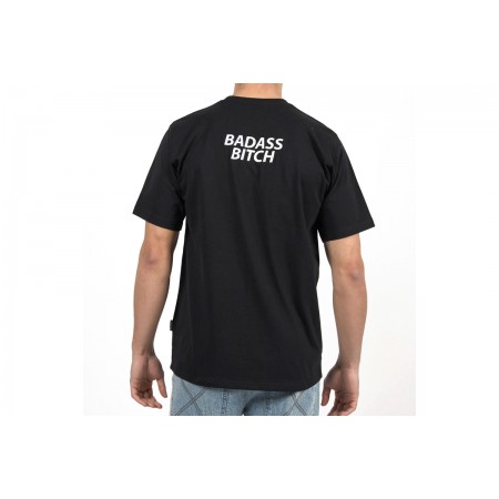 Bee Unusual Badass Bitch Relaxed T-Shirt Ανδρικό 