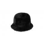 Tommy Jeans Fuzzy Καπέλο Bucket Διπλής Όψης Μαύρο & Λευκό