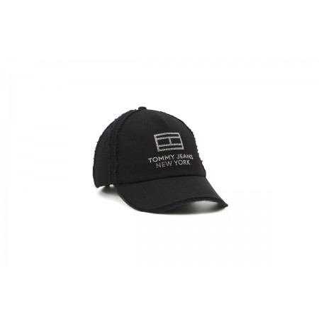 Tommy Jeans Graphic Cap Καπέλο Strapback Μαύρο
