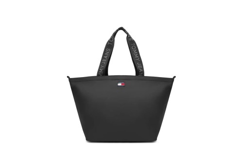 Tommy Jeans Essential Repeat Logo Τσάντα Tote (AW0AW17891 BDS)