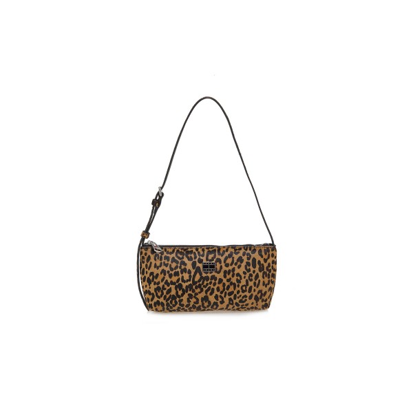 Tommy Jeans Must Leopard Τσάντα Ώμου - Χειρός Fashion (AW0AW18008 01R)