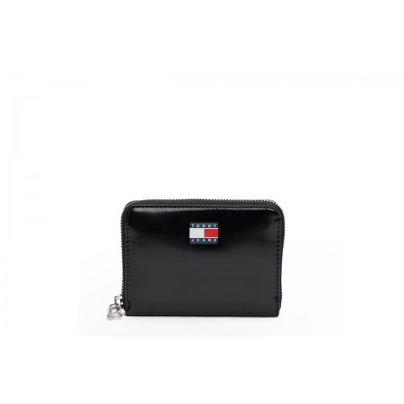 Tommy Jeans Must Med Γυναικείο Πορτοφόλι Μαύρο