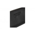 Tommy Jeans Essential Logo Zip-Around Large Γυναικείο Πορτοφόλι Μαύρο