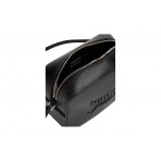 Tommy Jeans Essential Logo Crossbody Τσαντάκι Χιαστί - Ώμου Μαύρο