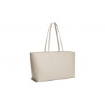 Tommy Jeans Must Γυναικεία Τσάντα Tote Μπεζ