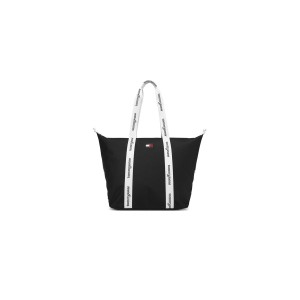 Tommy Jeans Essential Repeat Logo Τσάντα Tote 38L (AW0AW18461 BDS)