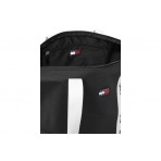 Tommy Jeans Essential Repeat Logo Γυναικεία Τσάντα Tote Μαύρη, Λευκή 38L