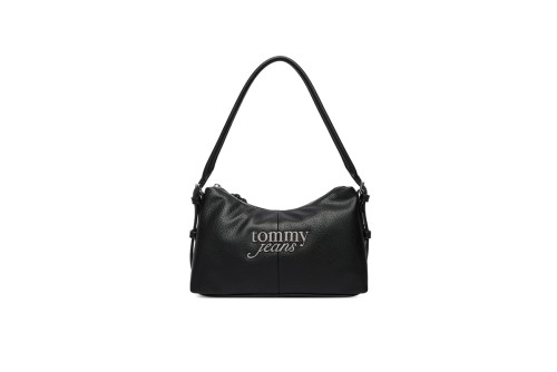Tommy Jeans Metal Logo Τσάντα Ώμου 5L (AW0AW18468 BDS)