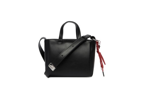 Tommy Jeans Logo Charm Mini Τσάντα Tote Χιαστί 1.8L (AW0AW18580 BDS)