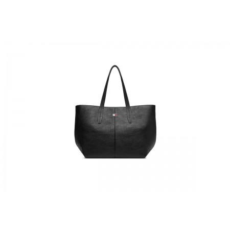Tommy Jeans Slouchy City Γυναικεία Τσάντα Tote Μαύρη