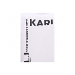 Karl Lagerfeld Frame Logo Ανδρικό Κοντομάνικο T-Shirt Λευκό