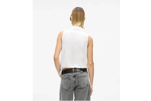 Karl Lagerfeld Πουκάμισο Αμάνικο Γυναικείο (B2W11020 100)