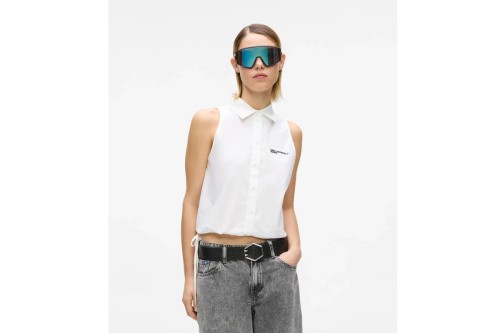 Karl Lagerfeld Πουκάμισο Αμάνικο Γυναικείο (B2W11020 100)