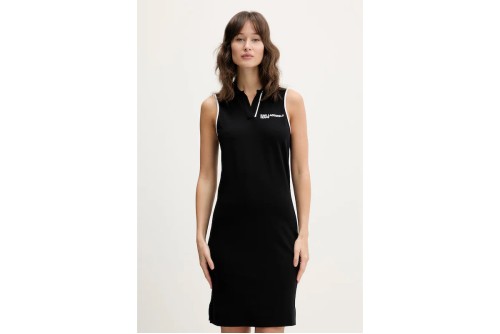 Karl Lagerfeld Fitted Polo Φόρεμα Mini Γυναικείο (B2W13047 999)