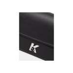 Karl Lagerfeld K Logo Γυναικεία Τσάντα Ώμου Μαύρη