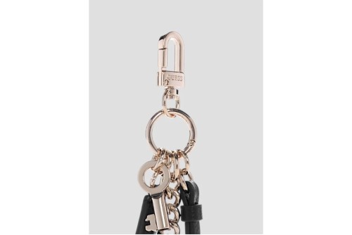 Guess Keychains Gifting Μπρελόκ Μόδας (B7460109 BLACK)