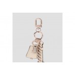 Guess Keychains Gifting Μπρελόκ Μόδας (B7460109 OFF WHITE)