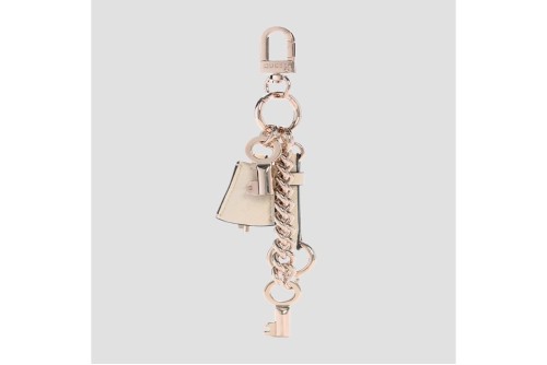 Guess Keychains Gifting Μπρελόκ Μόδας (B7460109 OFF WHITE)