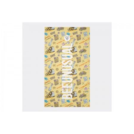 Bee Unusual Buzzed On Flowers 100X180Cm Πετσέτα Θαλάσσης 