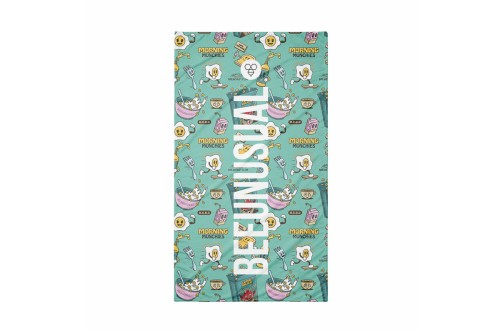 Bee Unusual Breakfast Club 100X180Cm Πετσέτα Θαλάσσης (BC-261204)