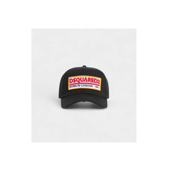 Dsquared2 Logo Patch Baseball Καπέλο Strapback (BCM0983 05C00001 2124)
