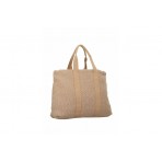 Juicy Couture Daisy Cotton Woven L. Τσάντα Shopper (BEJDA7759WPNJ64)