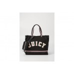 Juicy Couture Iris Patch Canvas L. Τσάντα Shopper (BEJIR7734WC2JBP)