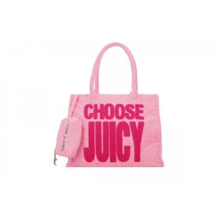 Juicy Couture Iris Toweling L. Τσάντα Shopper 