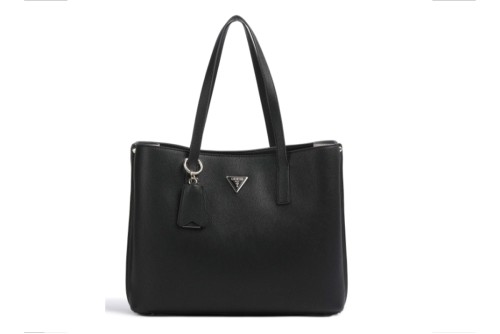 Guess Meridian Triangle Logo Τσάντα Tote (BG697423 BLACK)