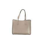 Guess Meridian Triangle Logo Τσάντα Tote (BG697423 DARK TAUPE)