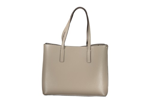 Guess Meridian Triangle Logo Τσάντα Tote (BG697423 DARK TAUPE)