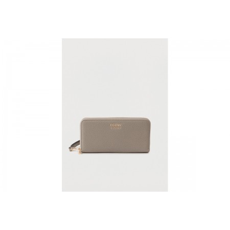 Guess Laurel Triangle Logo Maxi Πορτοφόλι (BG7459146 DARK TAUPE)
