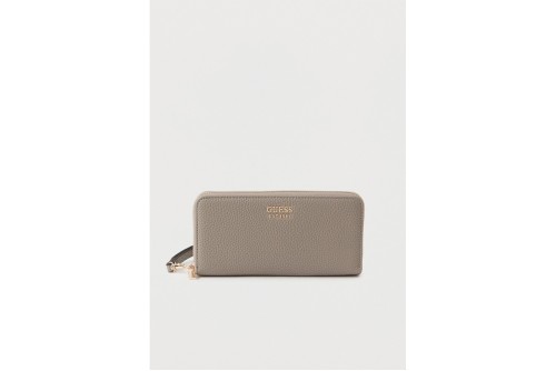 Guess Laurel Triangle Logo Maxi Πορτοφόλι (BG7459146 DARK TAUPE)
