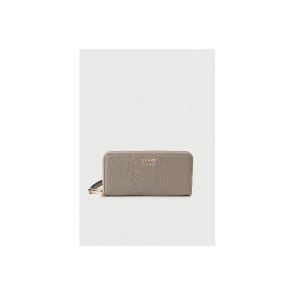 Guess Laurel Triangle Logo Maxi Πορτοφόλι (BG7459146 DARK TAUPE)