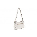 Guess Noelle 4G Logo Τσάντα Ωμου Fashion (BG787918 BONE LOGO)