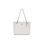 Guess Noelle 4G Logo Τσάντα Ωμου - Χειρός Fashion (BG787925 BONE LOGO)